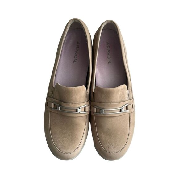 ARAVON JOSIE BIT LOAFER. DOVE - Picture 6 of 11